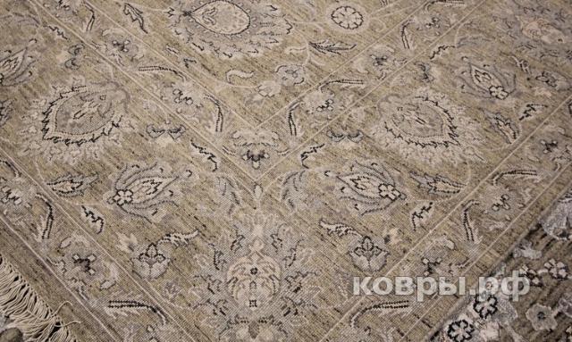 ковер ручной работы Индийский ковер ручной работы из шелка и шерсти 3.04x2.38 — фото 3