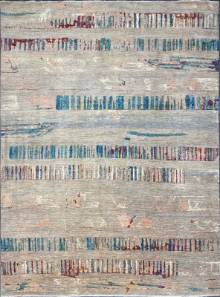 Шелковый Афганский ковер ручной работы 3.78x2.75