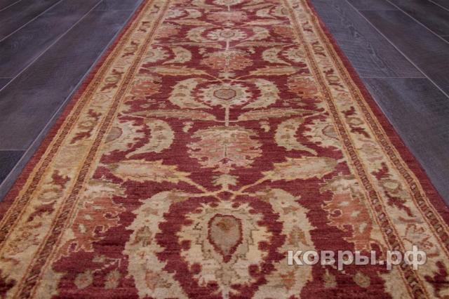 ковер ручной работы Пакистанский ковер ручной работы Чуби 0.76x2.44м — фото 3