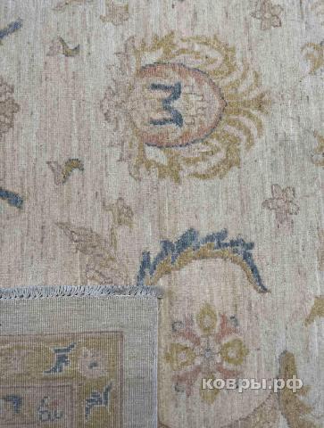 ковер ручной работы Шелковый Афганский ковер ручной работы Сhoubi (Чуби) 5.93x3.98 — фото 2