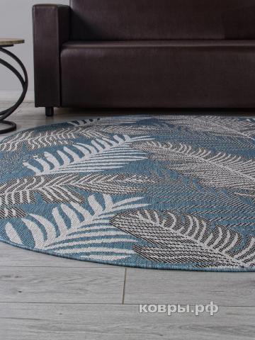 ковер Ковер MERINOS KAIR S132 BLUE Овал — фото 4