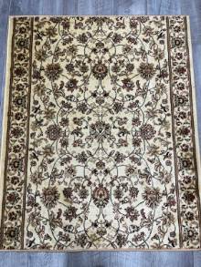 Коврик № 656 , бежевый  ,размер  1 на 1,23  метра