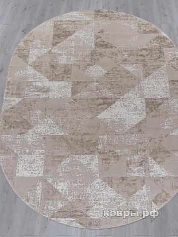 ковер Ковер VALENTIS SIROCCO 01459A BEIGE / WHITE Овал — фото 2