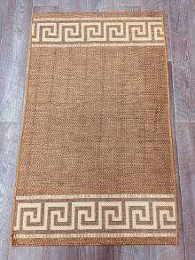 Коврик № 1258,светло-коричневый,размер 0,93 на 1,5 метра