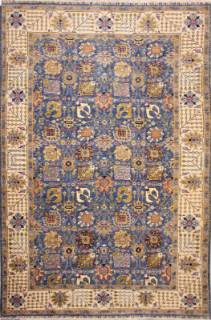 Шелковый Афганский ковер ручной работы Waziri (Вазири) 3.05x2.02 Шелковый Афганский ковер ручной работы Waziri (Вазири) 3.05x2.02