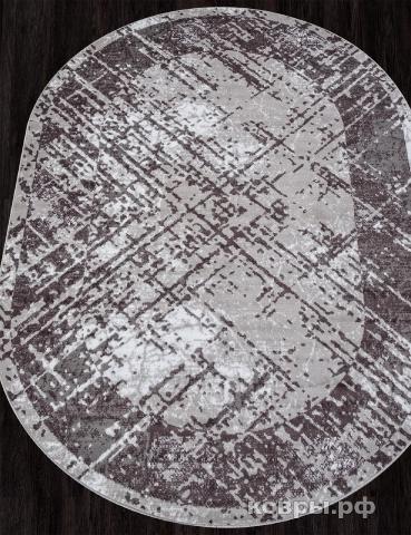 ковер Ковер MERINOS SILVER F391 GRAY Овал — фото 2