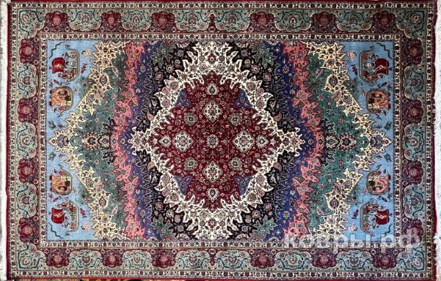 ковер ручной работы Шерстяной Иранский ковер ручной работы Tabriz (Табриз) 4.75x3