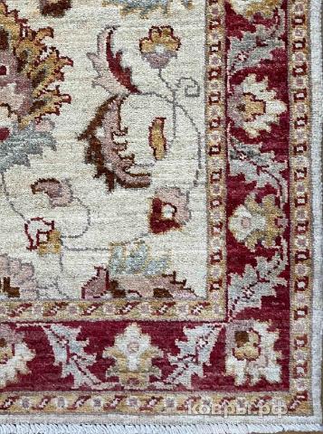 ковер ручной работы Шелковый Афганский ковер ручной работы Сhoubi (Чуби) 1.48x0.9 — фото 3