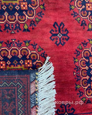 ковер ручной работы Шерстяной Афганский ковер ручной работы Afghani (Афгани) 1.44x1.01 — фото 2
