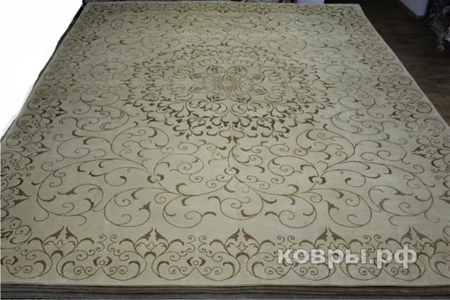 ковер ручной работы Дизайнерский ковер ручной работы из шерсти дикого яка 052 2.74x3.66 — фото 2