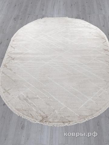 ковер Ковер Современный DURKAR RUBI 26825Z CREAM / MINK Овал — фото 2