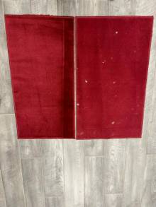 Комплект №1036,бордовый, 2 штуки (0,5 на 1 метр)