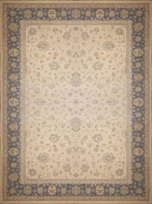 Шелковый Афганский ковер ручной работы Сhoubi (Чуби зиглер)4.13x2.9