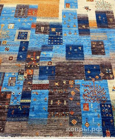 ковер ручной работы Шелковый Афганский ковер ручной работы Сhoubi (Чуби файн) 1.96x1.47 — фото 3