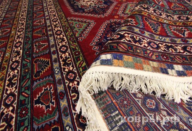 ковер ручной работы Афганский ковер ручной работы из шелка и шерсти Samar (Самар) 2.88x1.97 — фото 4