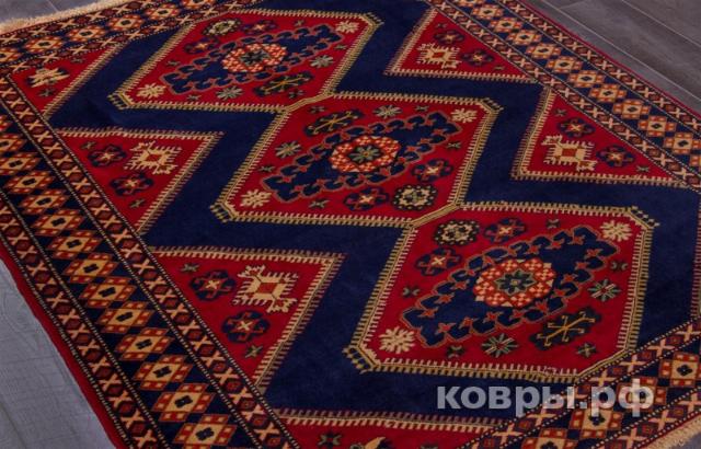 ковер ручной работы Пакистанский ковер ручной работы Ширван 1.57x1.8м — фото 12