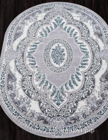 ковер Ковер MERINOS PALERMO F290 GRAY Овал — фото 2