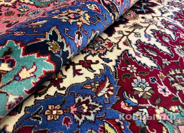 ковер ручной работы Шерстяной Иранский ковер ручной работы Tabriz (Табриз) 4.75x3 — фото 2