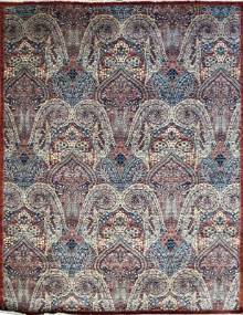 Шелковый Афганский ковер ручной работы Modern (Модерн) 3.47x2.68