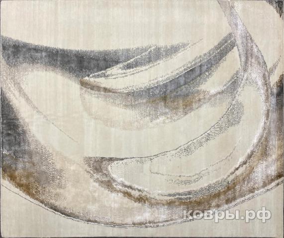 ковер ручной работы Индийский ковер ручной работы из шелка и шерсти 3.01x2.53