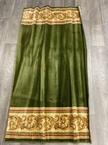 Коврик № 1296,зеленый,размер 1,8 на 1 метр