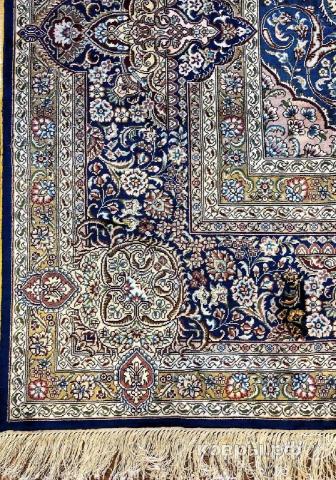 ковер ручной работы Шелковый Китайский ковер ручной работы Gombat (Гомбат) 3.75x2.75 — фото 4