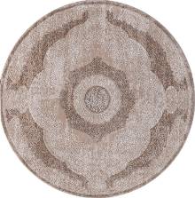 Ковер ARMINA 03880B BROWN / BROWN Круг