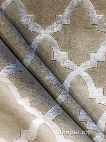 ковер ручной работы Индийский ковер ручной работы из шелка и шерсти 3.06x2.5 — фото 3