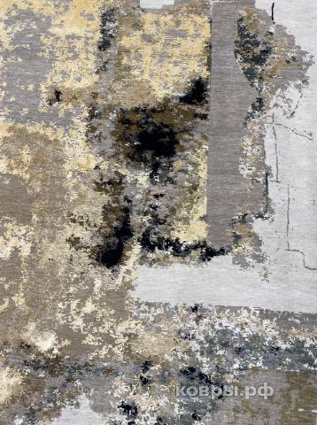 ковер ручной работы Индийский ковер ручной работы из шелка и шерсти 3.67x2.75 — фото 4