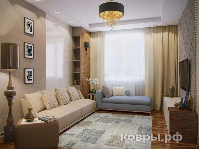 ковер Ковер Современный MERINOS CUBA F387 BEIGE — фото 3