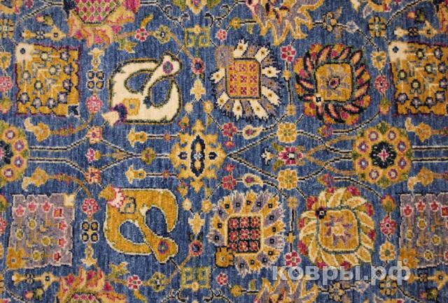 ковер ручной работы Шелковый Афганский ковер ручной работы Waziri (Вазири) 3.05x2.02 — фото 3