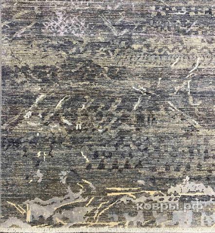 ковер ручной работы Шелковый Афганский ковер ручной работы Designer (Дизайнерский) 3.5x2.72 — фото 4