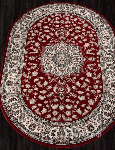 ковер Ковер MERINOS GAVANA d412 RED Овал — фото 2