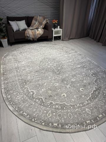 ковер Ковер KARMEN HALI ARMINA GA007G GREY / GREY Овал — фото 3