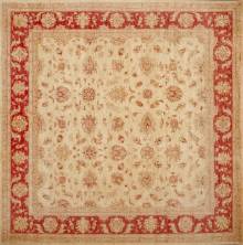 Гладкий ковер ручной работы Чуби 2.74x2.75м