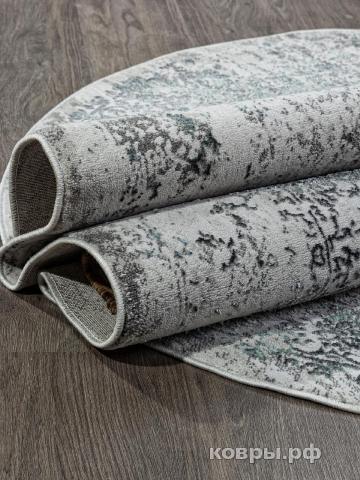 ковер ARTEMIS SAFARI 02475F BLUE / GREY Овал — фото 4