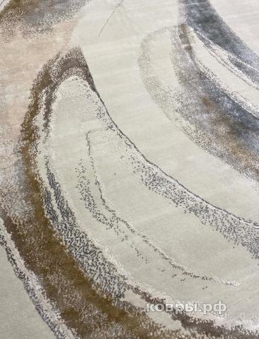 ковер ручной работы Индийский ковер ручной работы из шелка и шерсти 3.01x2.53 — фото 2