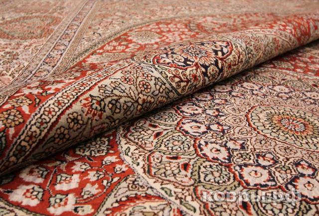 ковер ручной работы Шелковый Китайский ковер ручной работы 400 lines (400 линий) 2.77x1.86 — фото 4