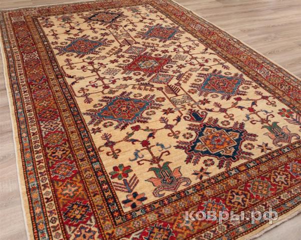 ковер ручной работы Пакистанский ковер ручной работы Казах 1.75x2.62м — фото 5