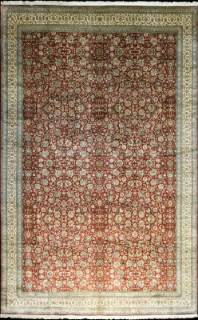 Шелковый Индийский ковер ручной работы Kashmir (Кашмир) 5.62x3.61