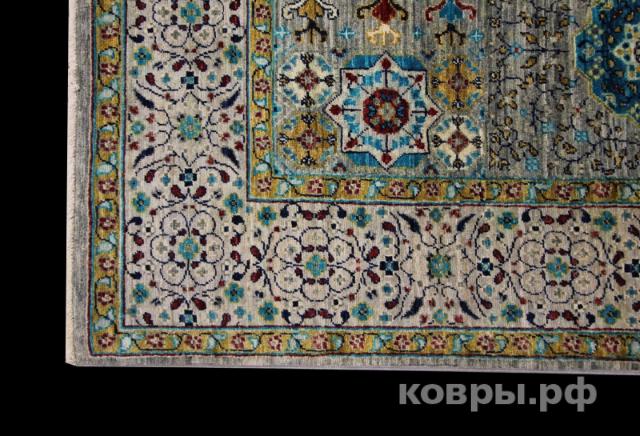 ковер ручной работы Шелковый Афганский ковер ручной работы Mamluk (Мамлук) 2.46x1.53 — фото 2