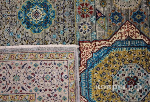 ковер ручной работы Шелковый Афганский ковер ручной работы Mamluk (Мамлук) 2.46x1.53 — фото 3