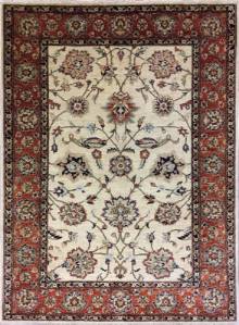 Афганский ковер ручной работы из шелка и шерсти Bidjar (Биджар) 2.35x1.67