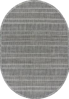 Серая циновка Ковер KAIR S157 DARK GRAY Овал Серая циновка Ковер KAIR S157 DARK GRAY Овал
