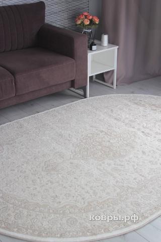 ковер Ковер KARMEN HALI ARMINA GA073A BROWN / BROWN Овал — фото 4