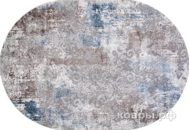 ковер Karmen Hali ARMINA 03853a blue/blue овал