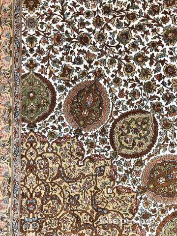 ковер ручной работы Шелковый Индийский ковер ручной работы Kashmir (Кашмир) 3.1x4.33 — фото 3