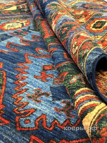 ковер ручной работы Шелковый Афганский ковер ручной работы Bidjar (Биджар) 3.12x2.41 — фото 2