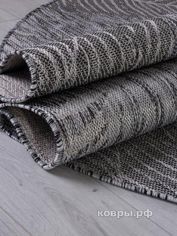 ковер Ковер MERINOS KAIR S132 DARK GRAY Овал — фото 4