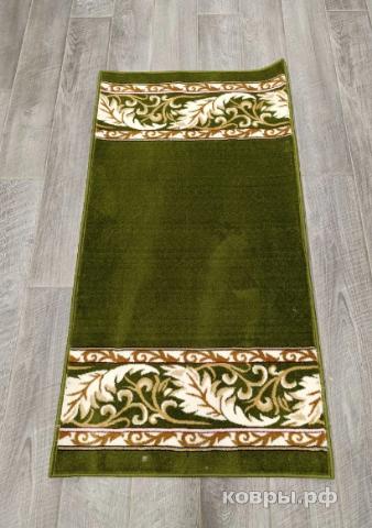 Халява Коврик № 1936,зеленый,размер 0,8 на 1,5 метра